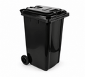 Black Wheelie Bin - 240L