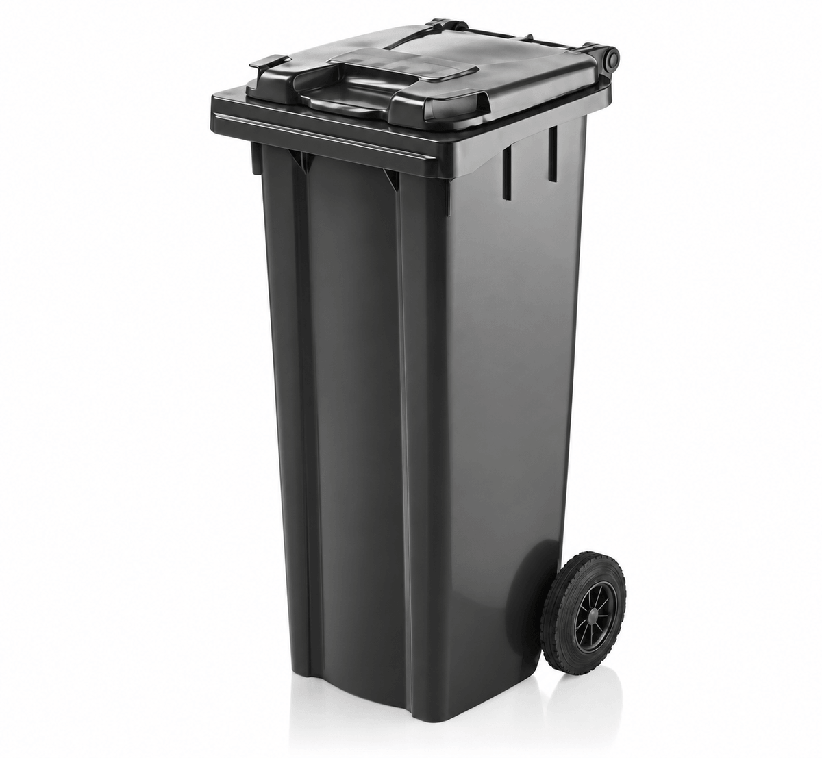 Black Wheelie Bin - 140 Litre