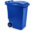Blue Wheelie Bin 360L